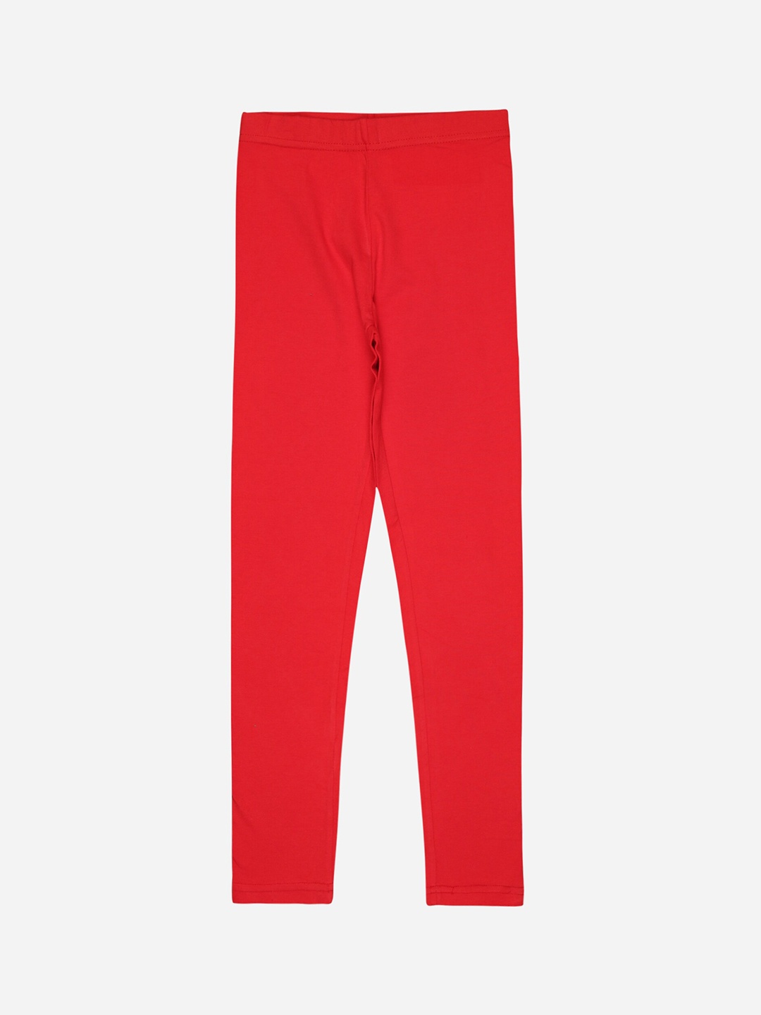 

Bodycare Girls Cotton Ankle Length Leggings, Red
