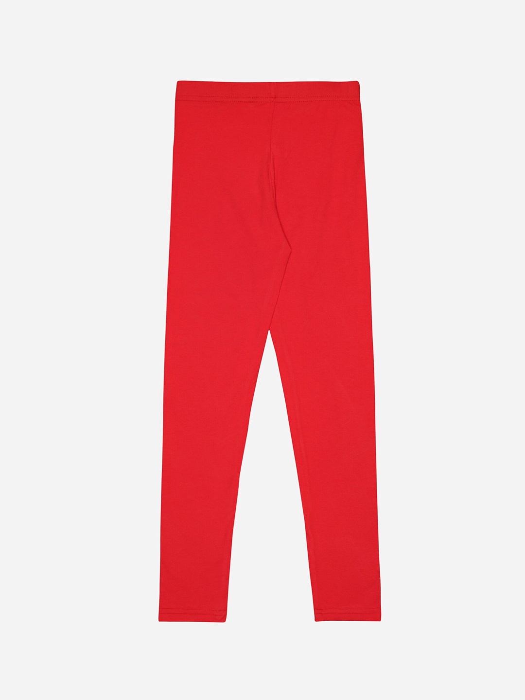 

Bodycare Girls Cotton Ankle Length Leggings, Red