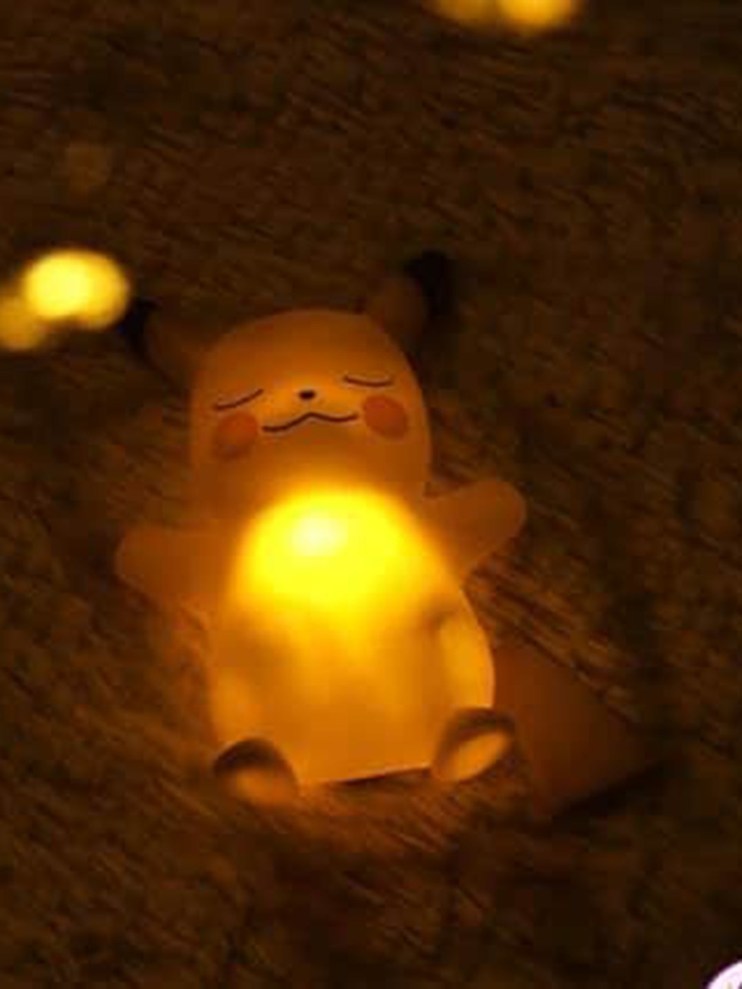 

NYRWANA Yellow Quirky Acrylic Action Figure Night Table Lamp