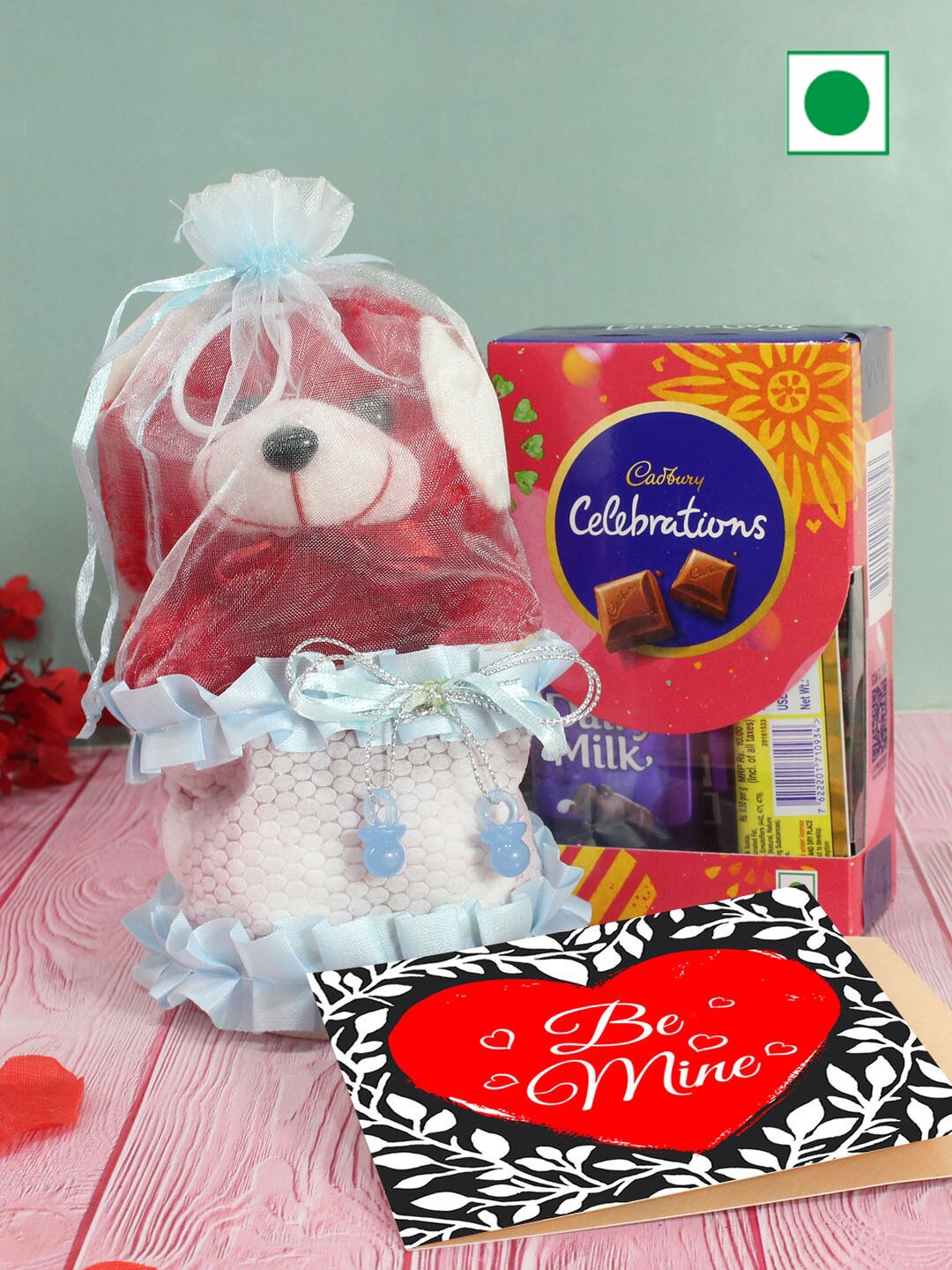 

TIED RIBBONS Valentine Special Chocolate Gift Hamper, Red