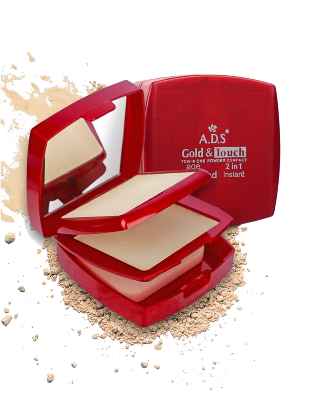 

Adbeni Gold & Touch 2 In 1 Mattifying Loose Powder - 15g - Beige