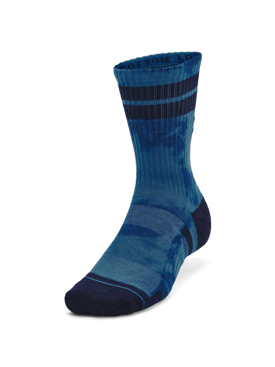 

UNDER ARMOUR Pack of 2 Performance Cotton Novelty Mid Socks, Blue