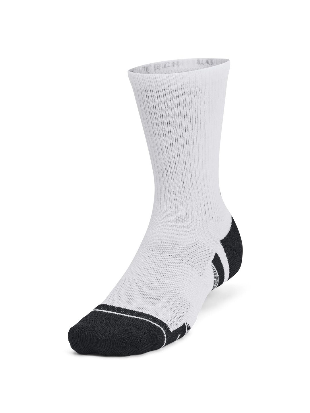 

UNDER ARMOUR Pack of 3 Performance Tech Patterned Calf-Length Socks, White