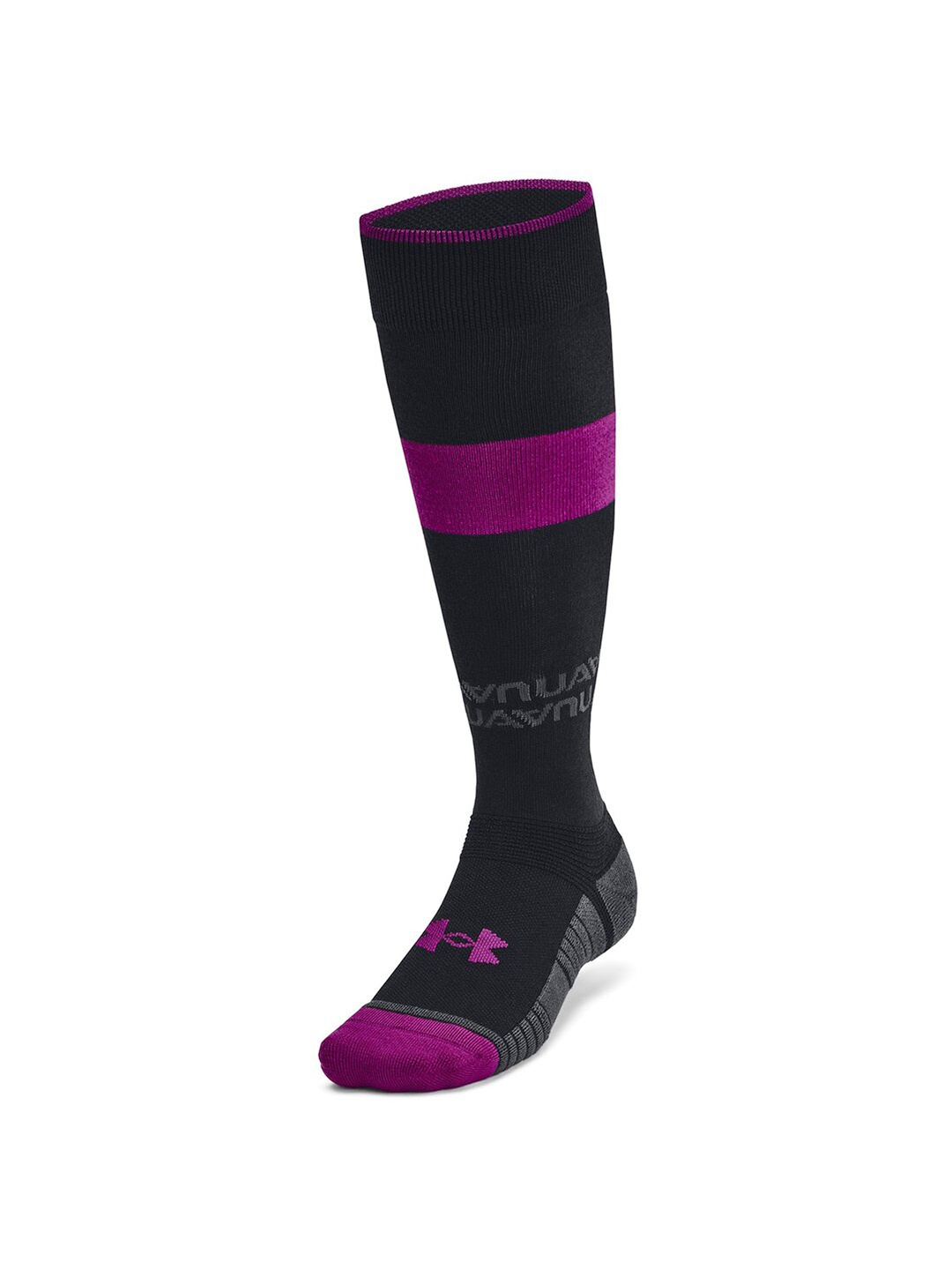 

UNDER ARMOUR High-Rise Over-The-Calf Socks, Black