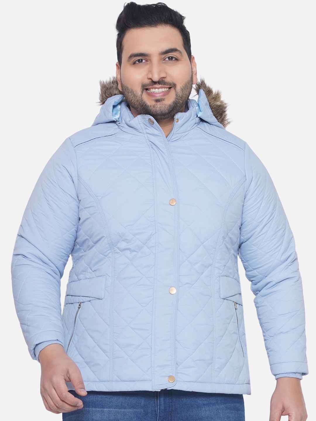 

Santonio Lightweight Hooded Puffer Jacket, Blue