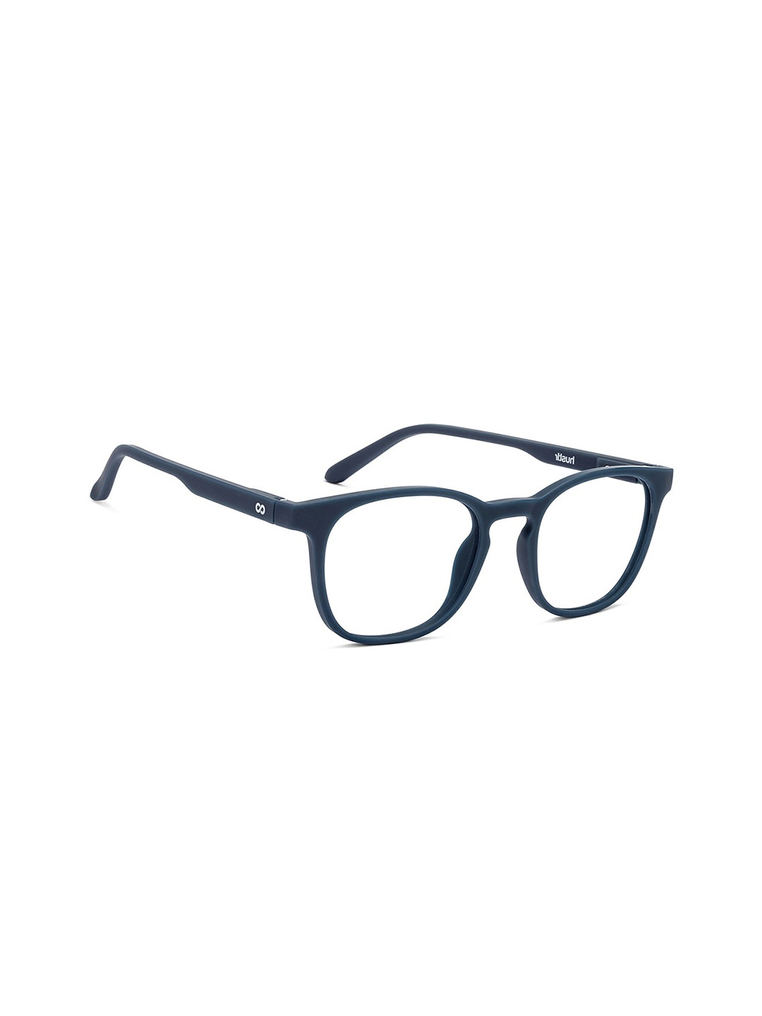 

Lenskart HUSTLR Unisex Full Rim Wayfarer Frames, Navy blue