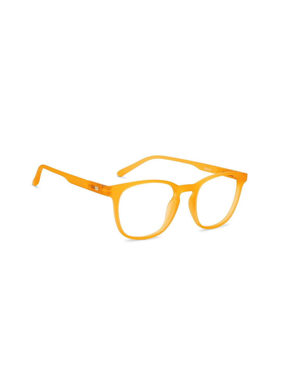 

Lenskart HUSTLR Unisex Full Rim Wayfarer Frames 206972, Yellow
