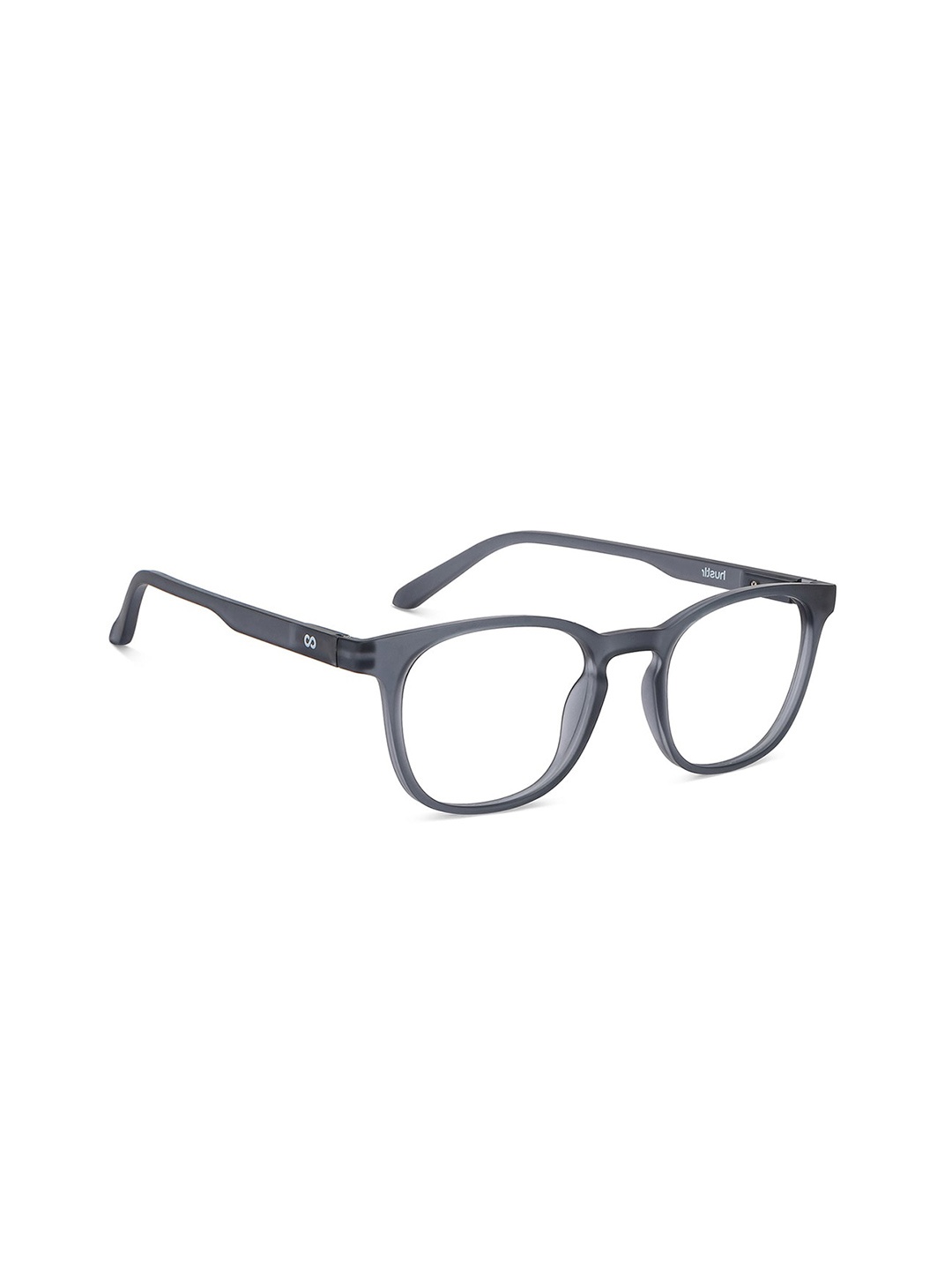 

Lenskart HUSTLR Unisex Full Rim Square Frames 208966, Grey