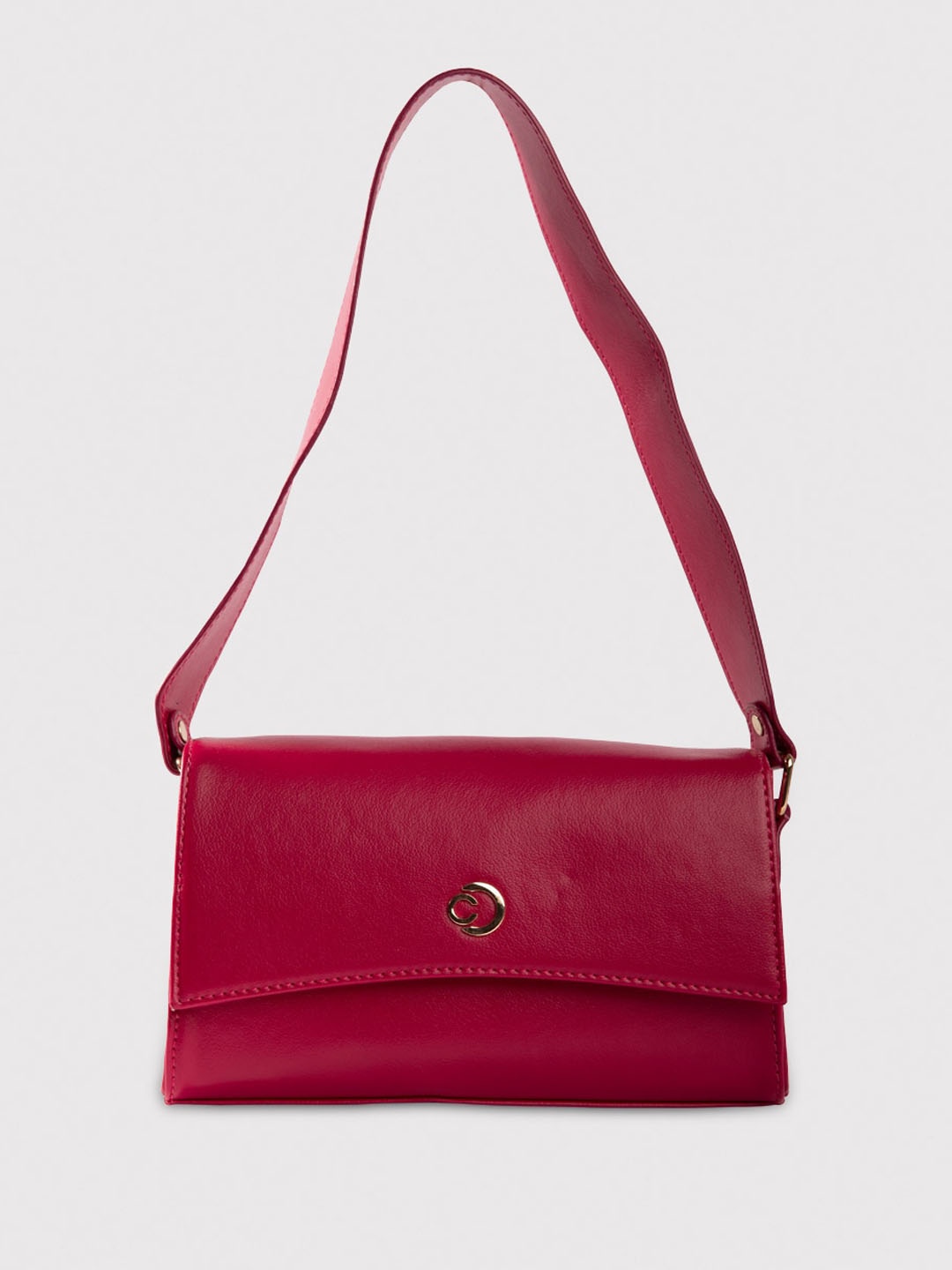 

Caprese Structured Baguette bag, Pink