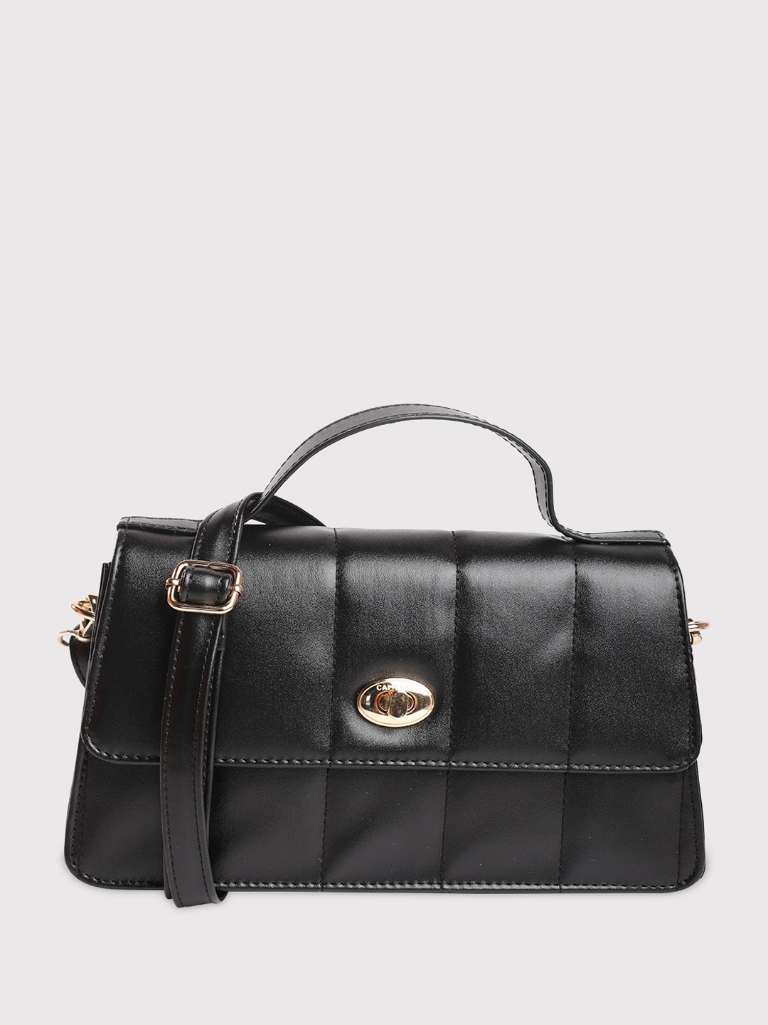 

Caprese Structured Sling Bag, Black