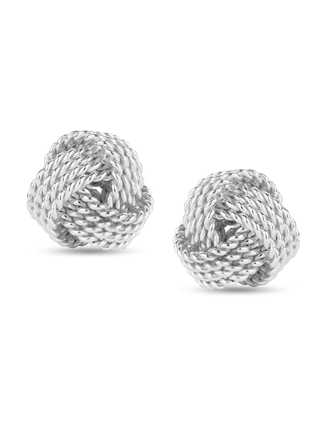 

LeCalla 92.5 Sterling Silver Plated Contemporary Studs Earrings