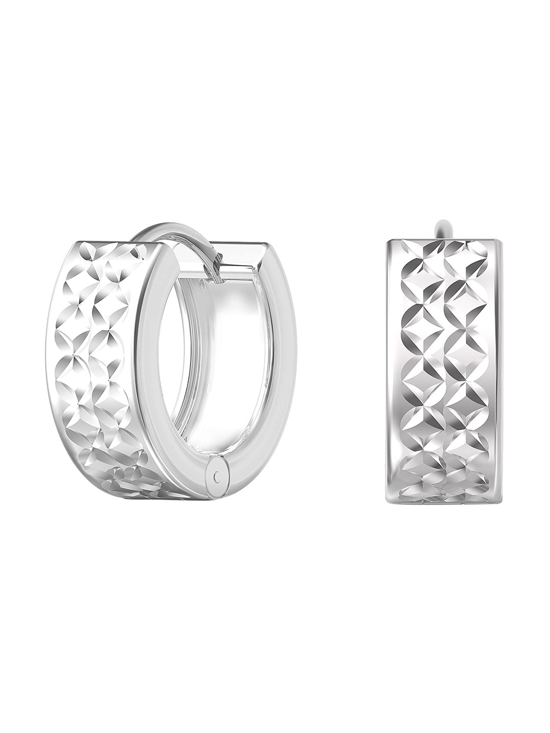 

LeCalla 925 Sterling Silver Plated Contemporary Studs