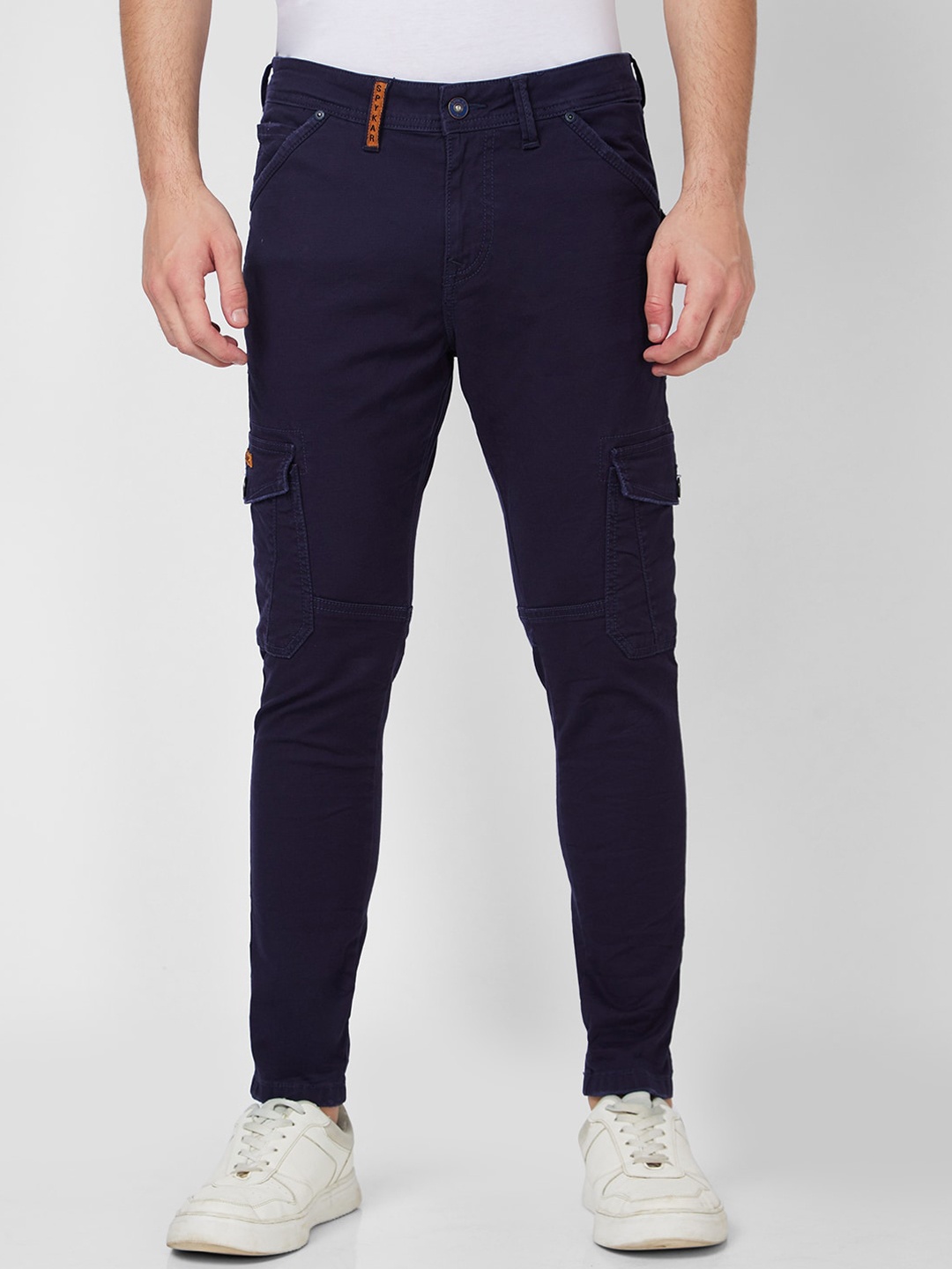 

SPYKAR Men Clean Look Light Fade Mid Rise Cotton Jeans, Blue