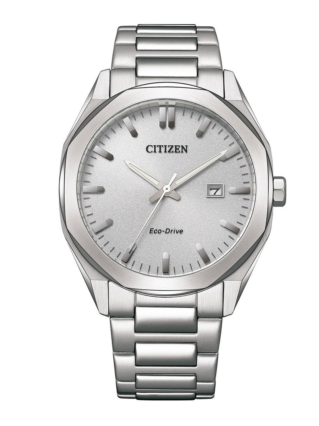 

Citizen Men Dial & Stainless Steel Bracelet Style Straps Analogue Watch BM7600-81A, Grey