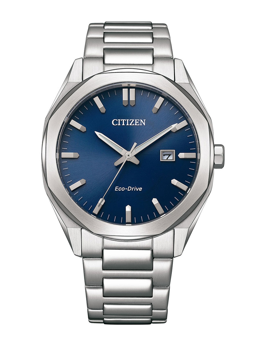 

Citizen Men Stainless Steel Bracelet Style Straps Analogue Watch BM7600-81L, Blue