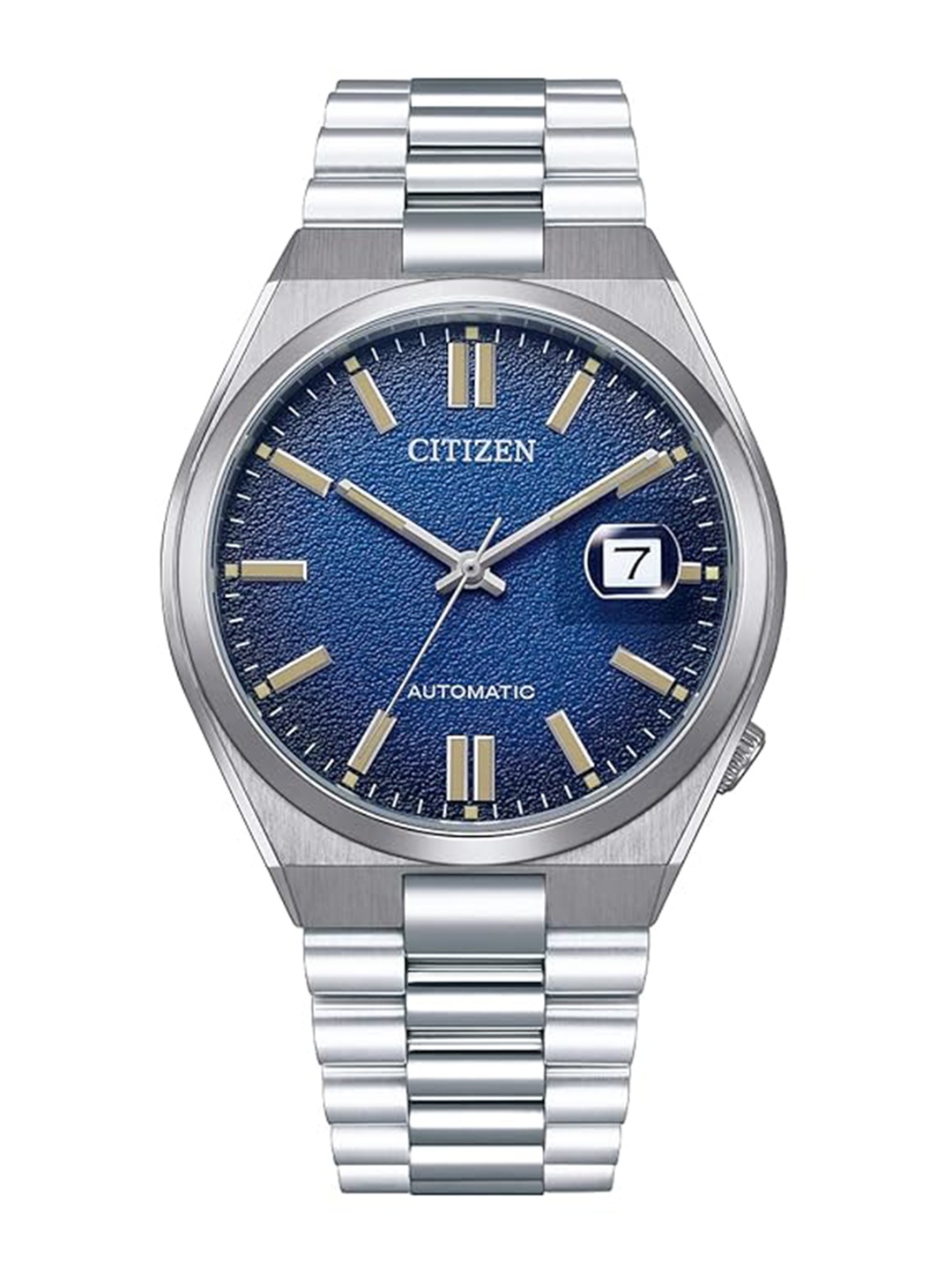 

Citizen Men Stainless Steel Bracelet Style Straps Analogue Watch NJ0151-88L, Blue