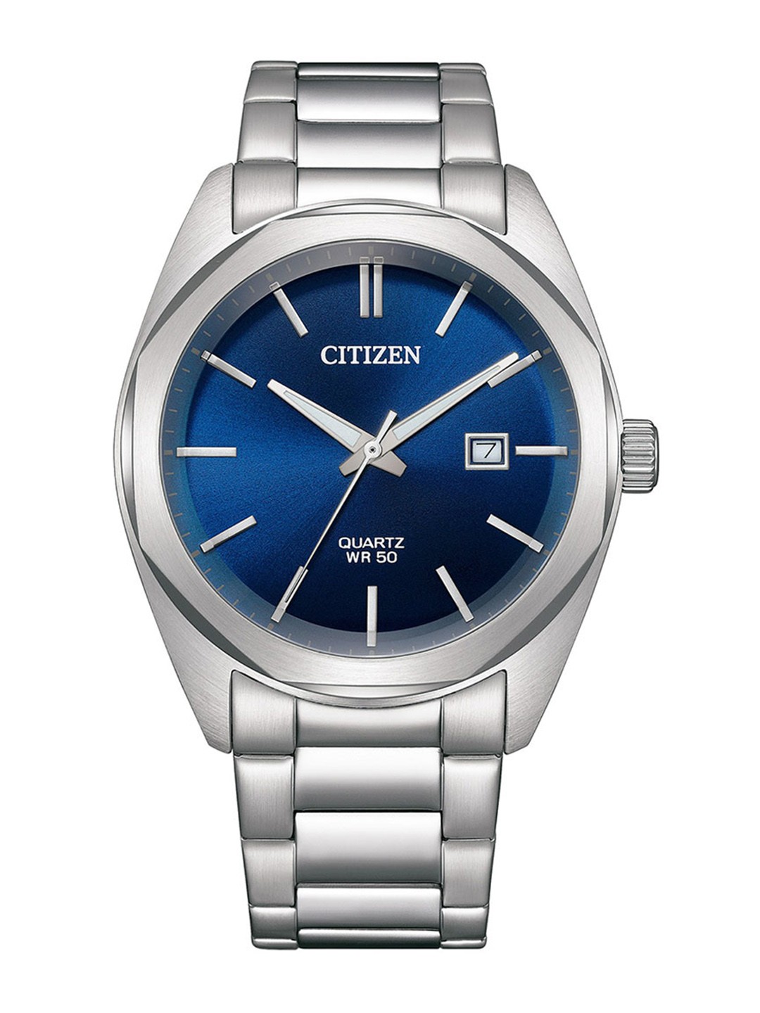 

Citizen Men Stainless Steel Bracelet Style Straps Analogue Watch BI5110-54L, Blue