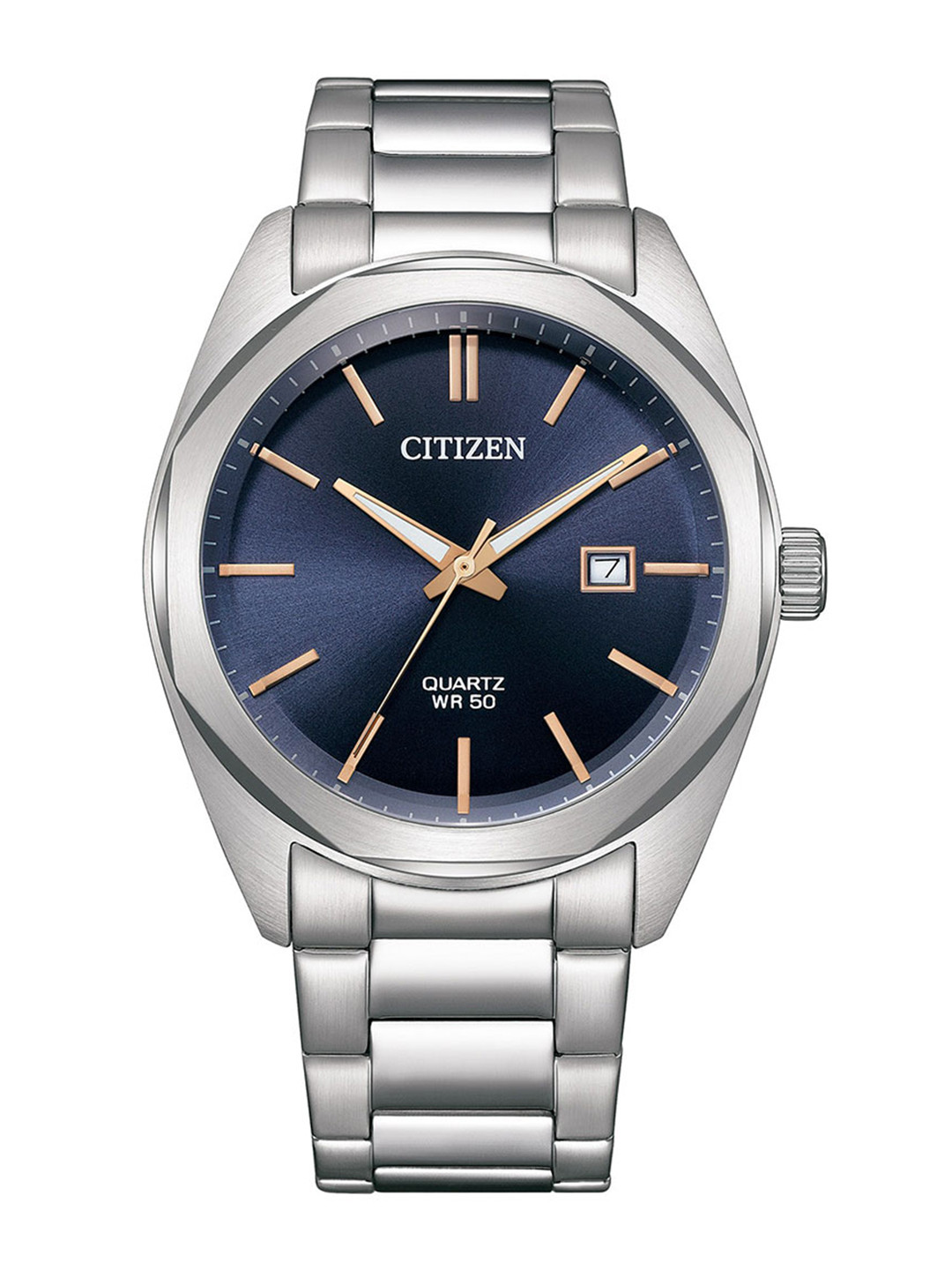 

Citizen Men Stainless Steel Bracelet Style Straps Analogue Watch BI5110-54H, Blue