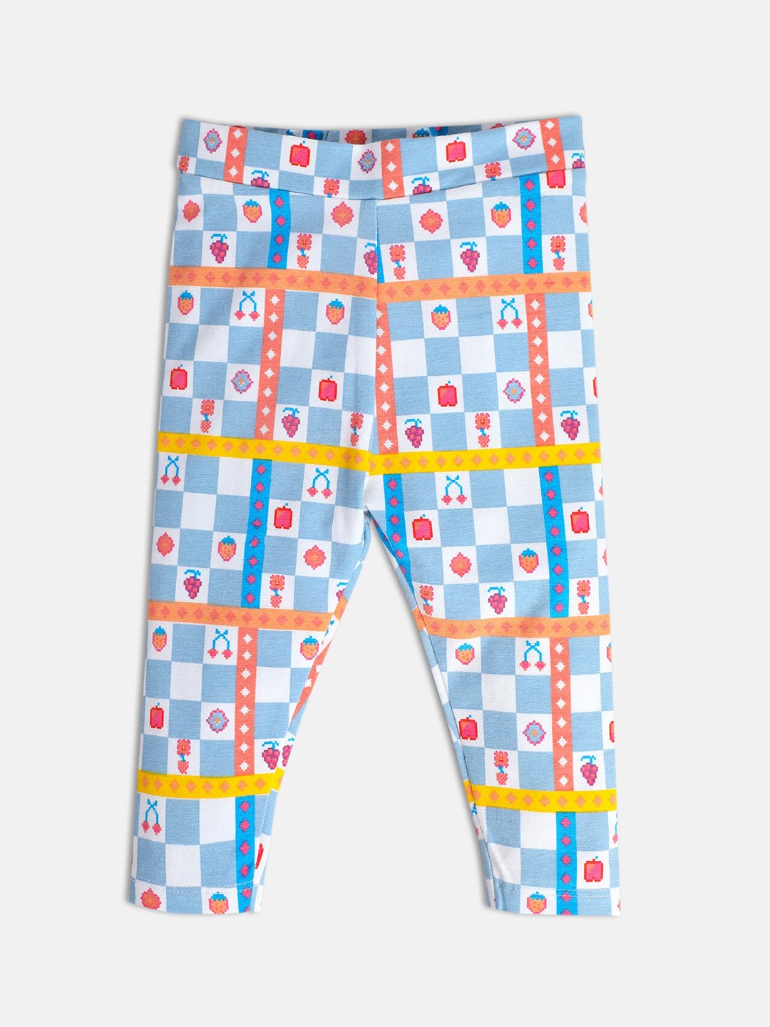 

MINI KLUB Infant Girls Printed Ankle-Length Leggings, Blue