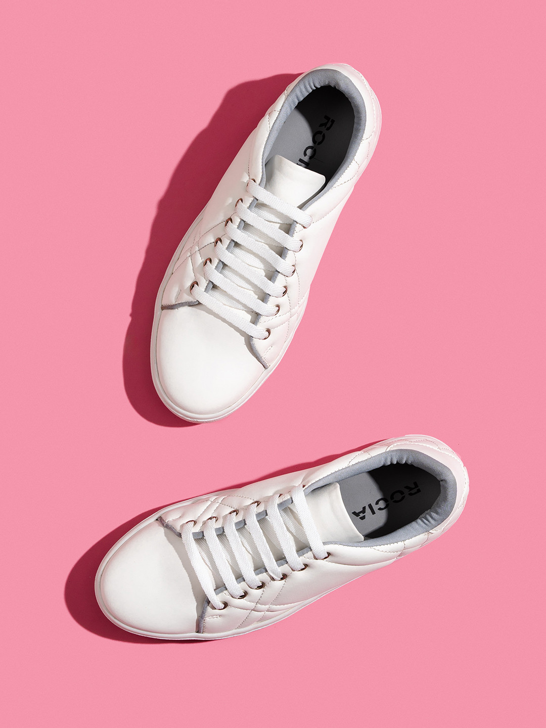 

Rocia Women Comfort Insole Lace-Ups Sneakers, White