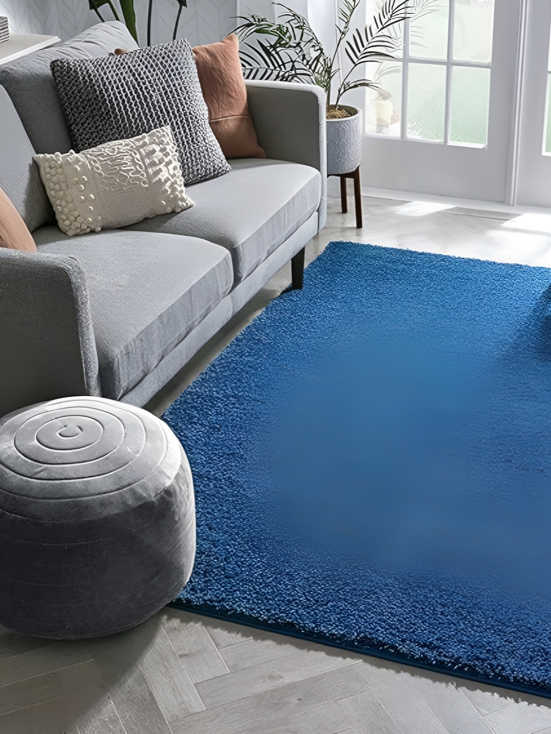 Shopgallery Blue Anti-Skid Carpet