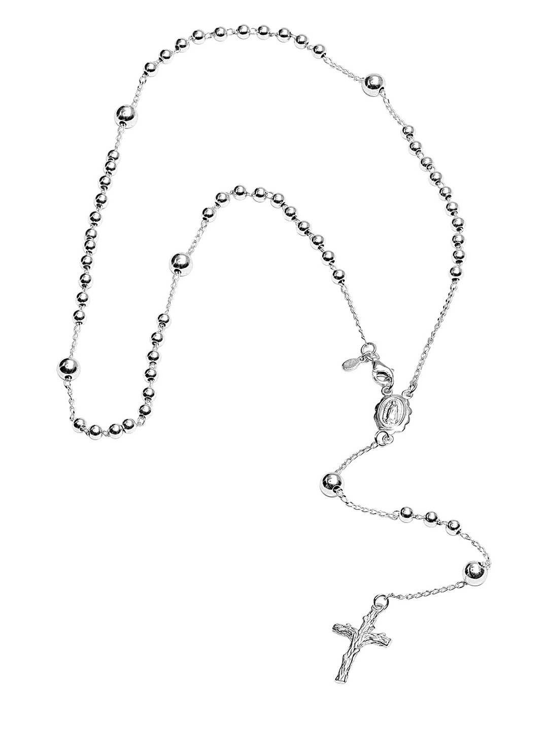 

LeCalla Unisex 925 Sterling Silver Plated Necklace
