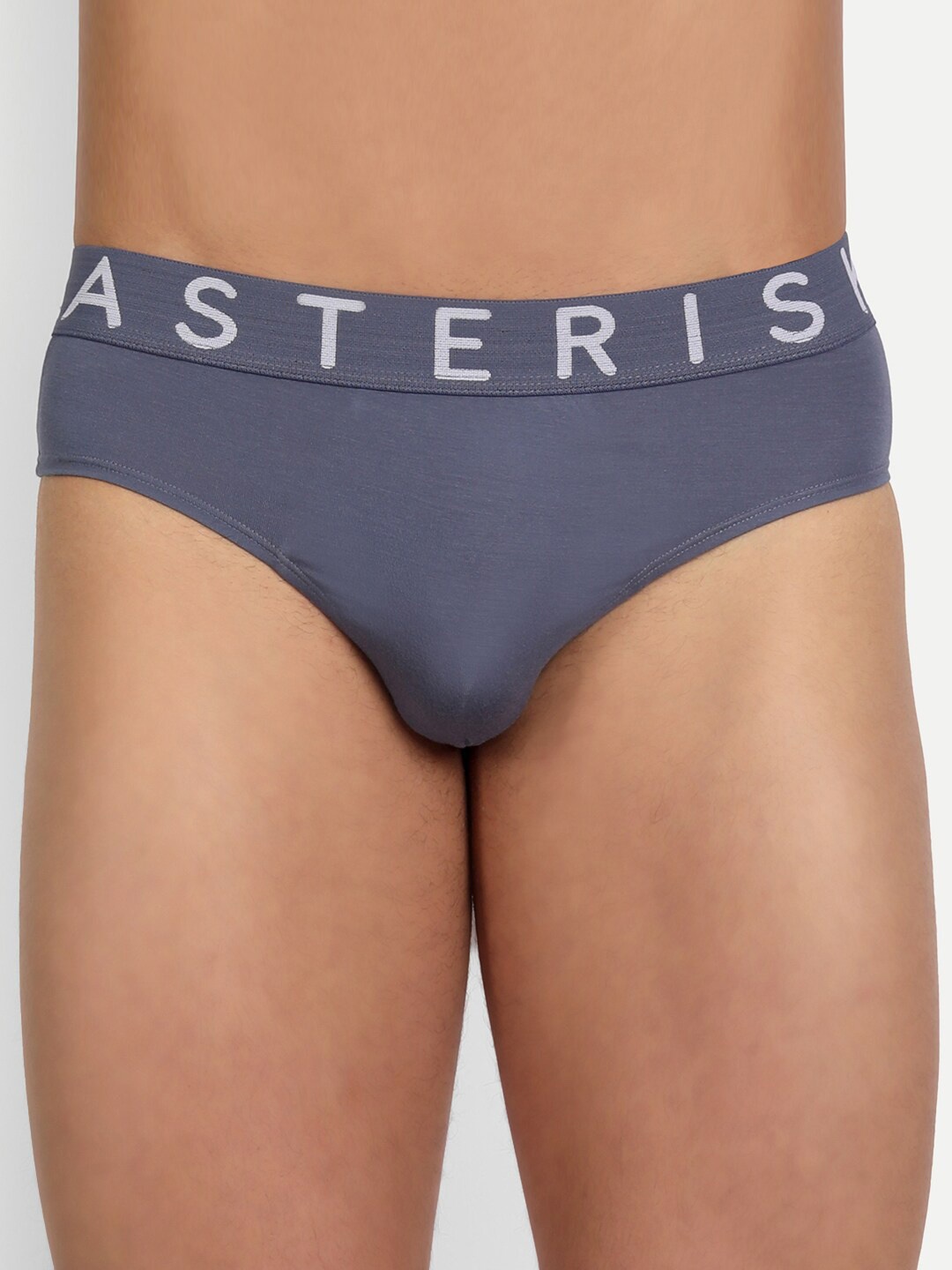 

Asterisk Pack Of 6 Antimicrobial Mid Rise Briefs MBR-04-P6-Stone Blue