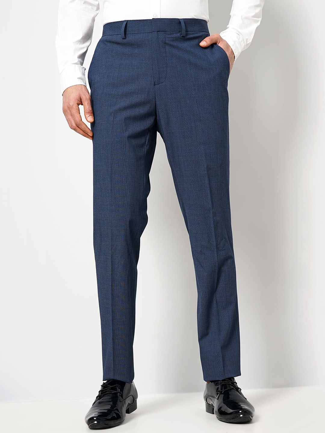 

Celio Men Slim Fit Formal Trouser, Navy blue