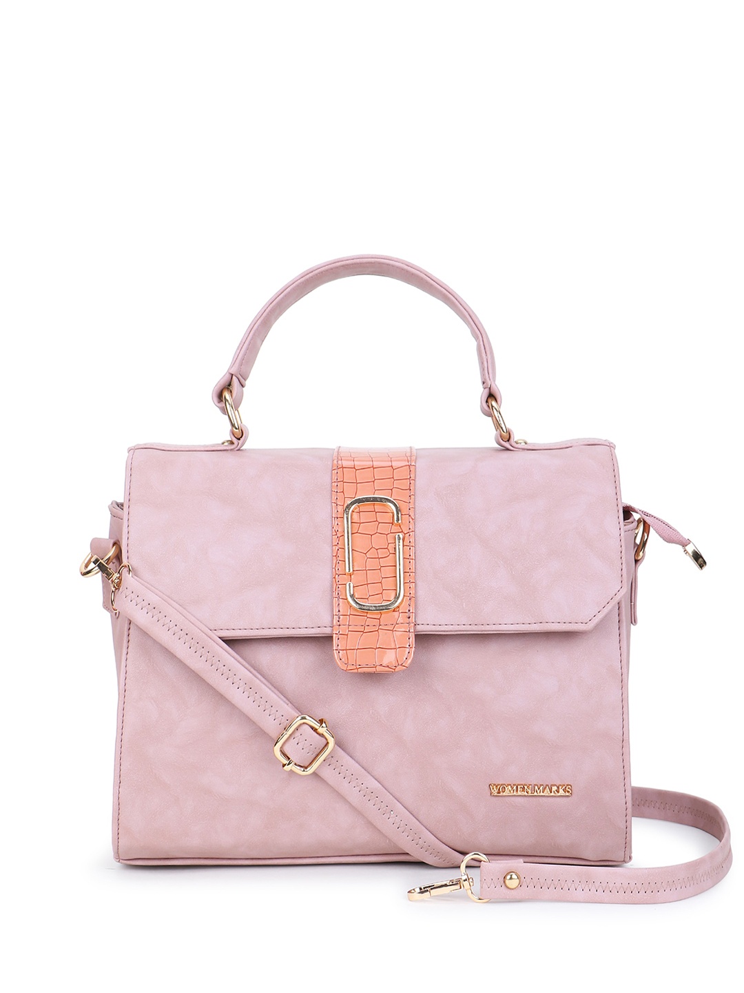 

WOMEN MARKS Swagger Handheld Bag, Peach