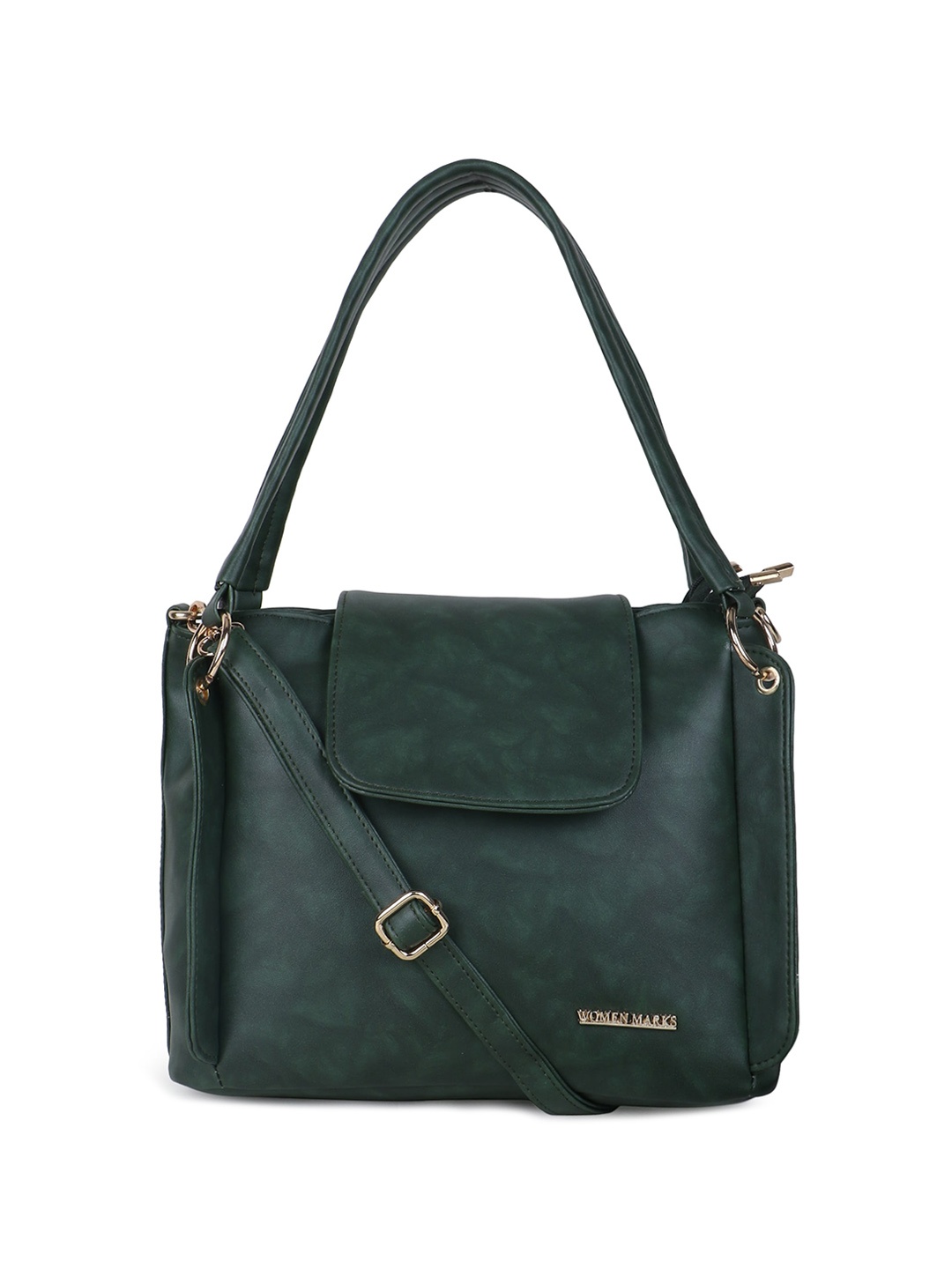 

WOMEN MARKS Structured Handheld Bag, Green