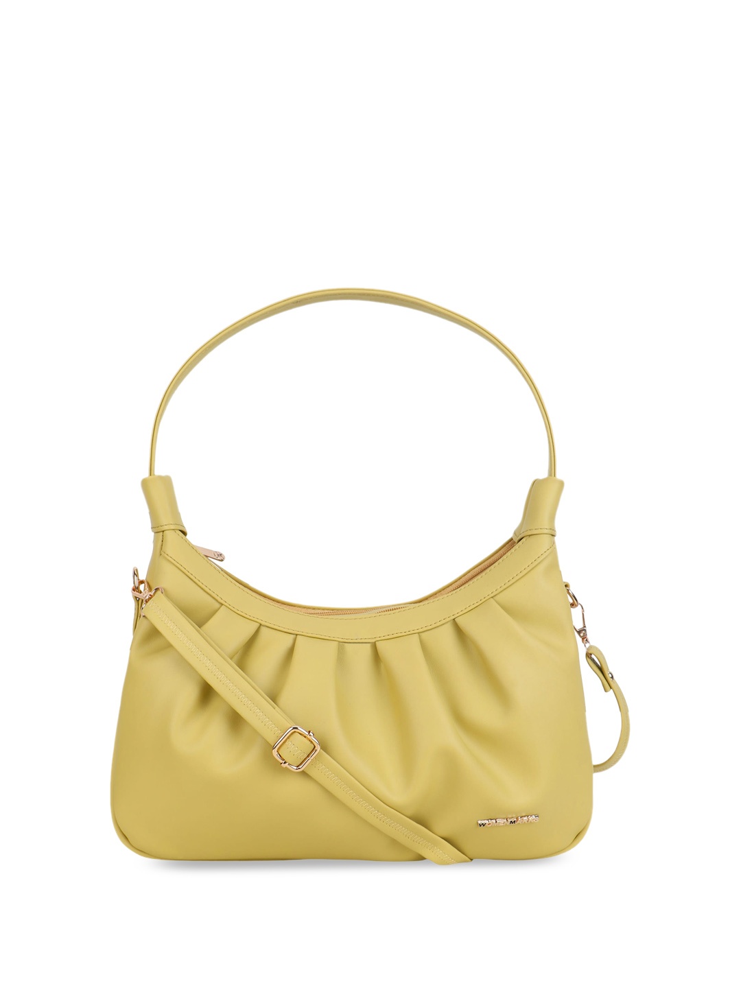 

WOMEN MARKS Half Moon Hobo Bag, Yellow