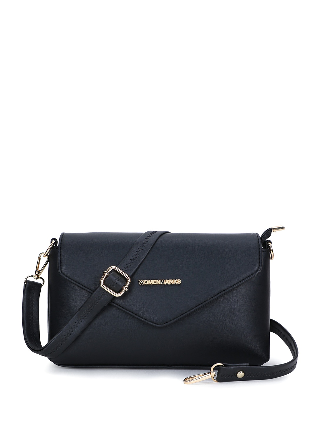 

WOMEN MARKS Structured Sling Bag, Black