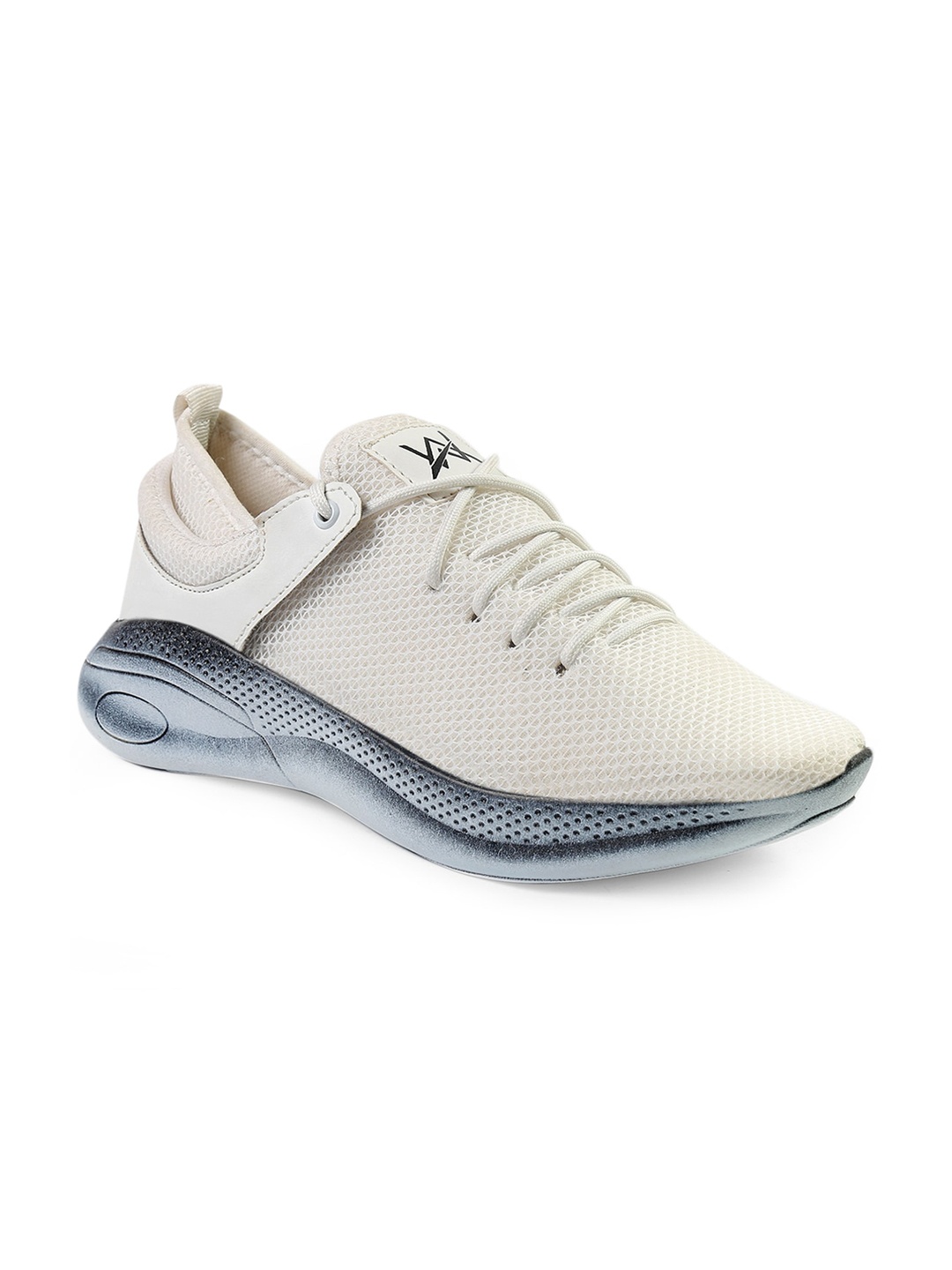 

Woakers Men Textured Lace-Ups Sneakers, White