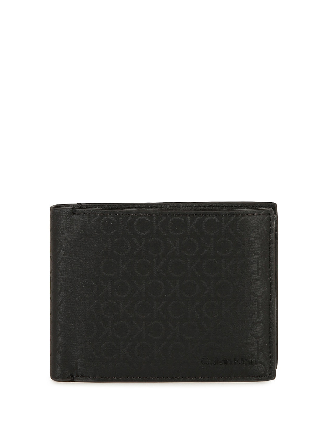 

Calvin Klein Men Two Fold Coin Wallet, Black