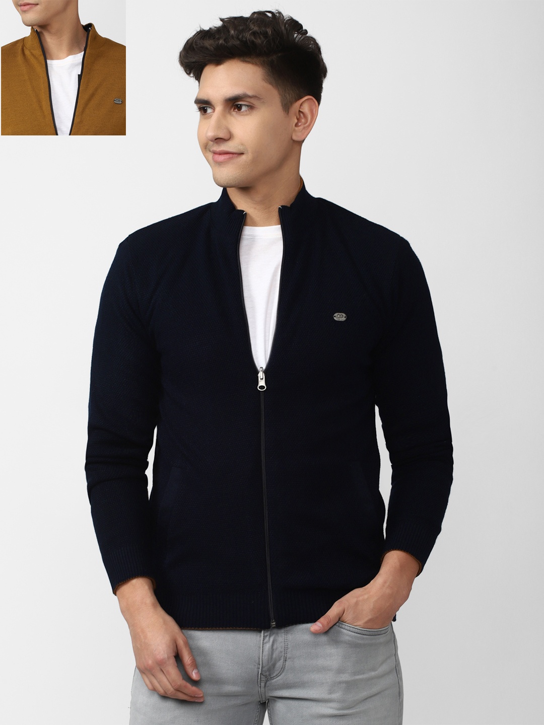 

Peter England Casuals Men, Navy blue