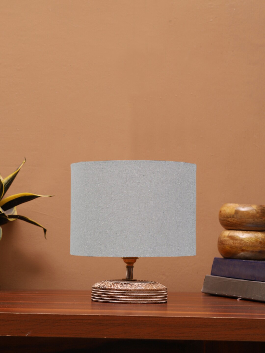 

Devansh Grey Wooden Table Lamps