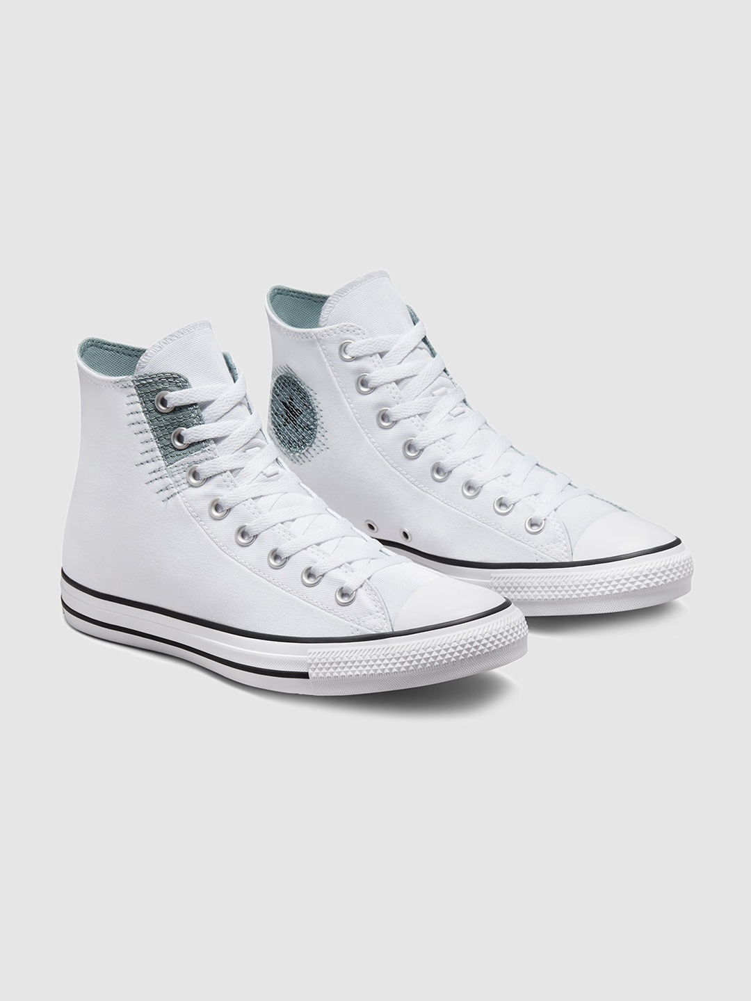 

Converse Men Chuck Taylor All Star Stitched Patch High Top Sneakers, White