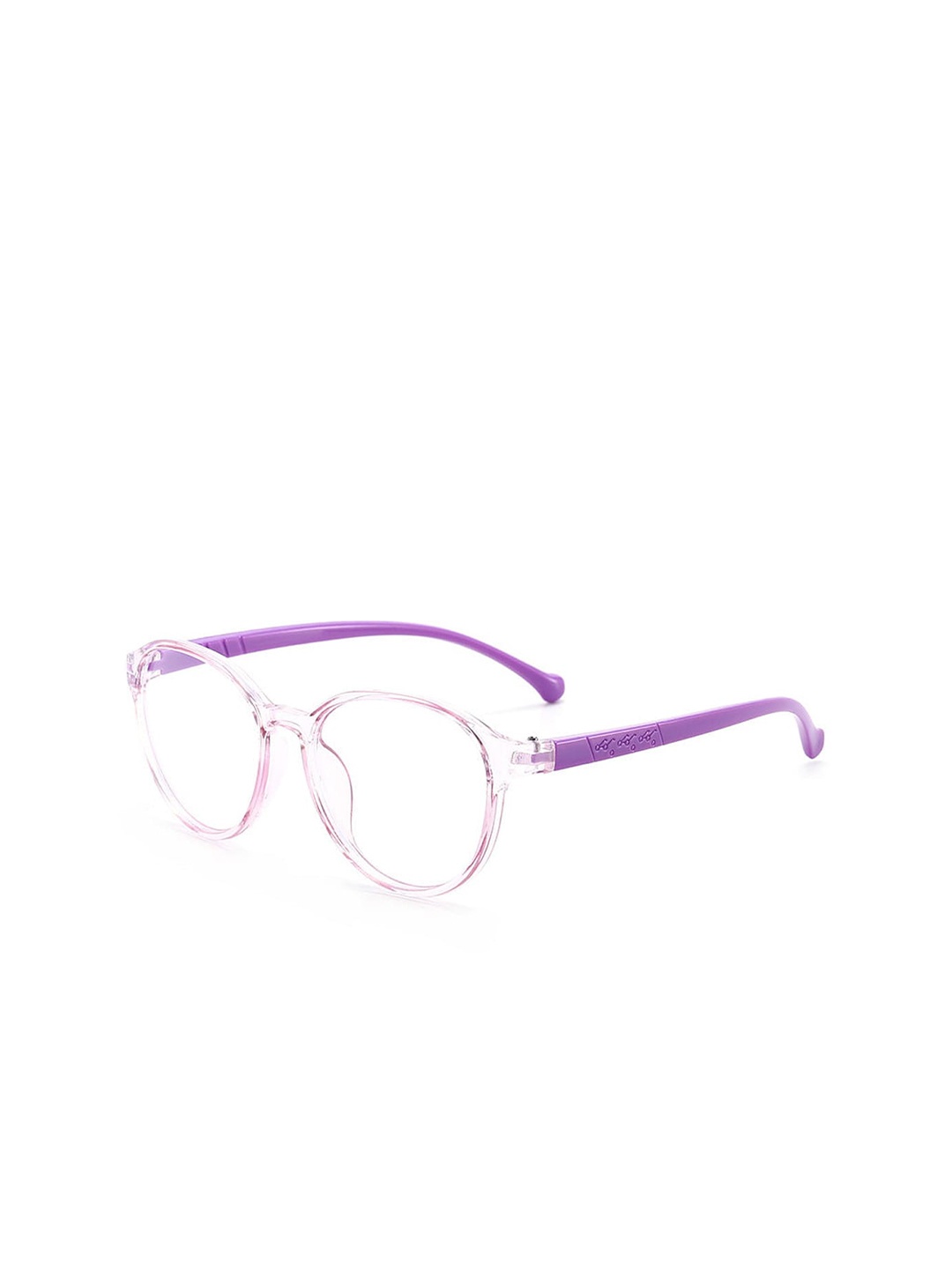 

SYGA Kids Full Rim Round Frames, Purple