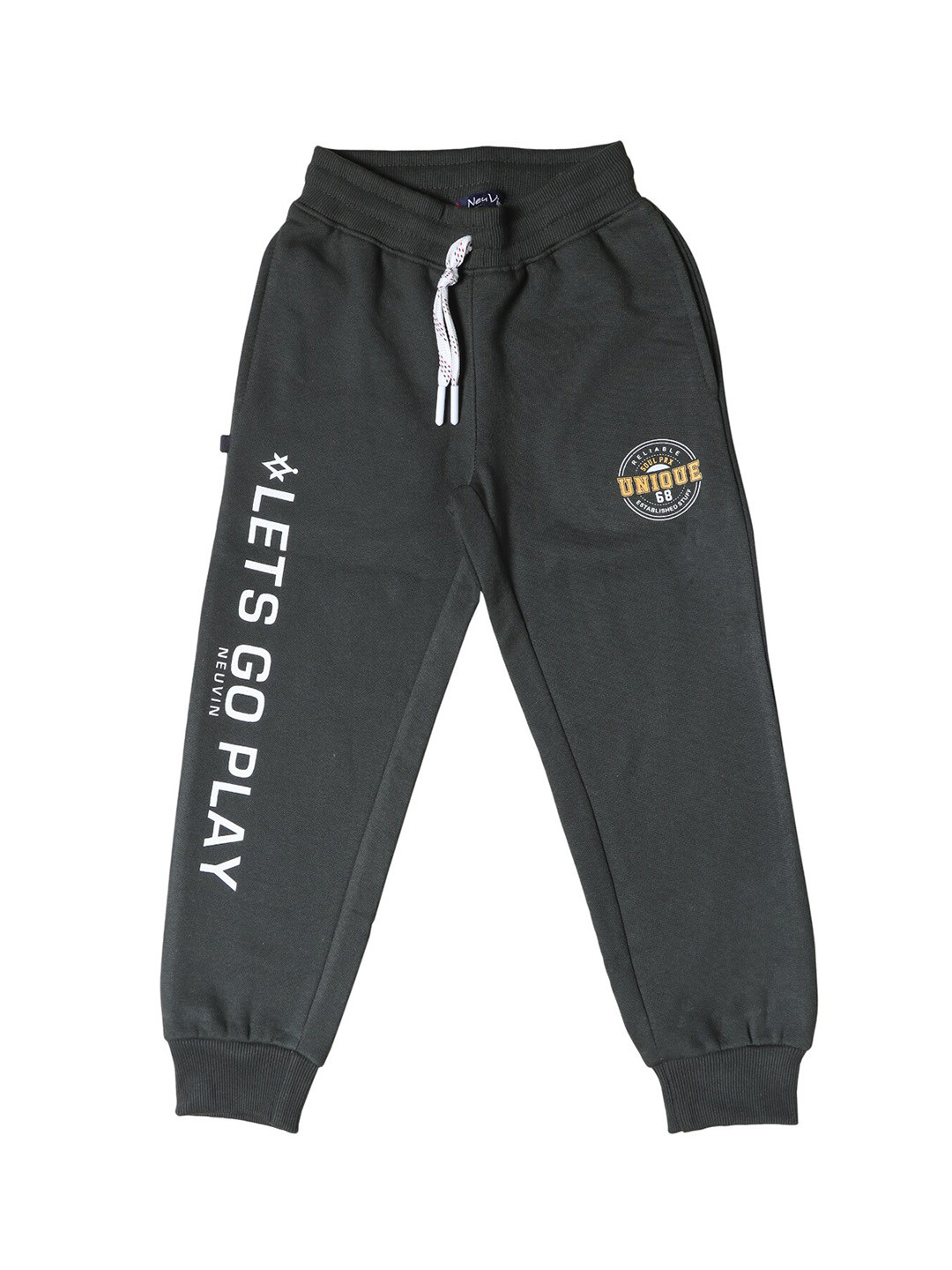 

BAESD Kids Printed Soft Mid-Rise Fleece Joggers, Olive