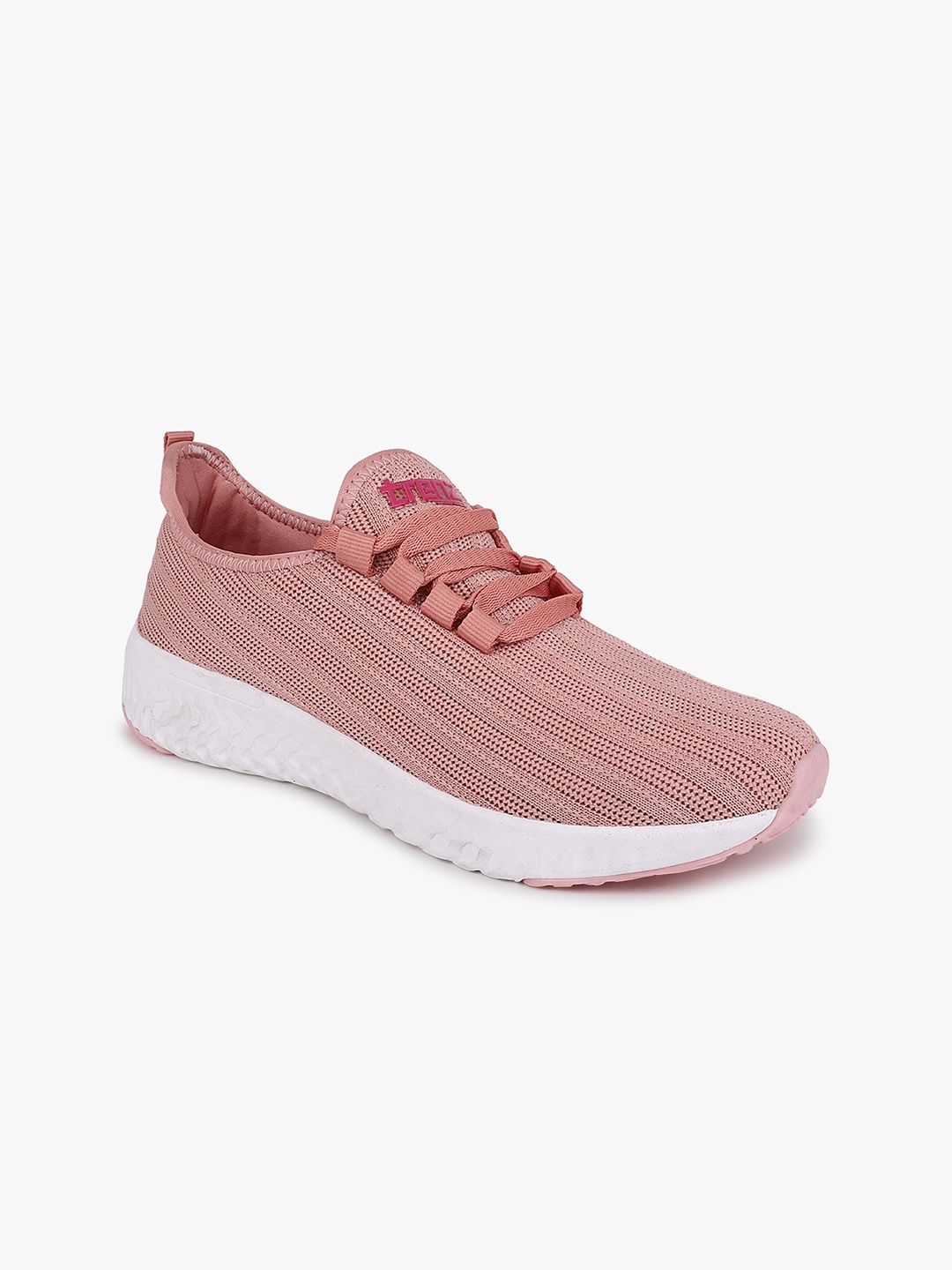 

Trenz Women Textured Running Shoes, Pink