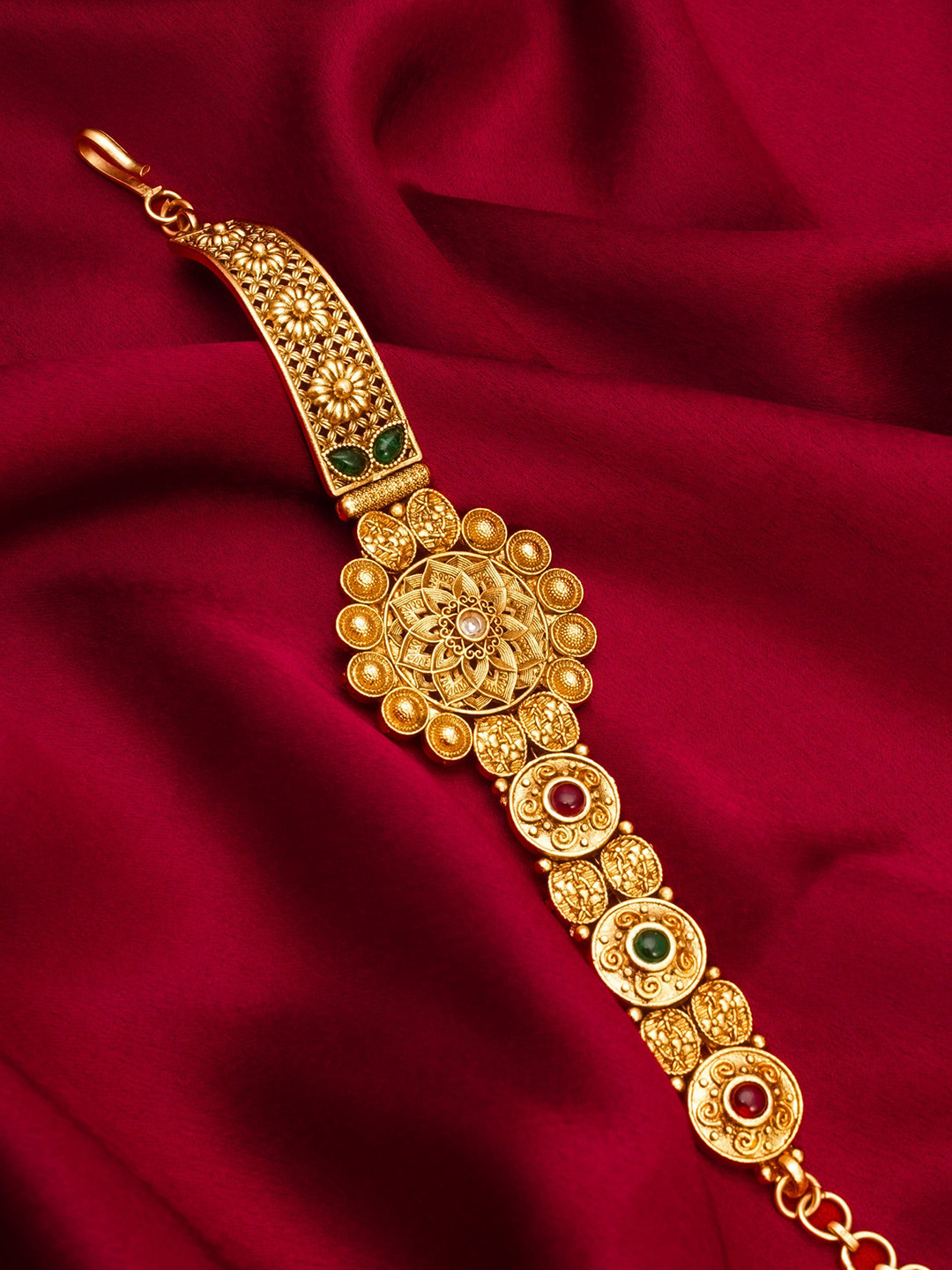 

aadita Gold-Plated Wraparound Bracelet