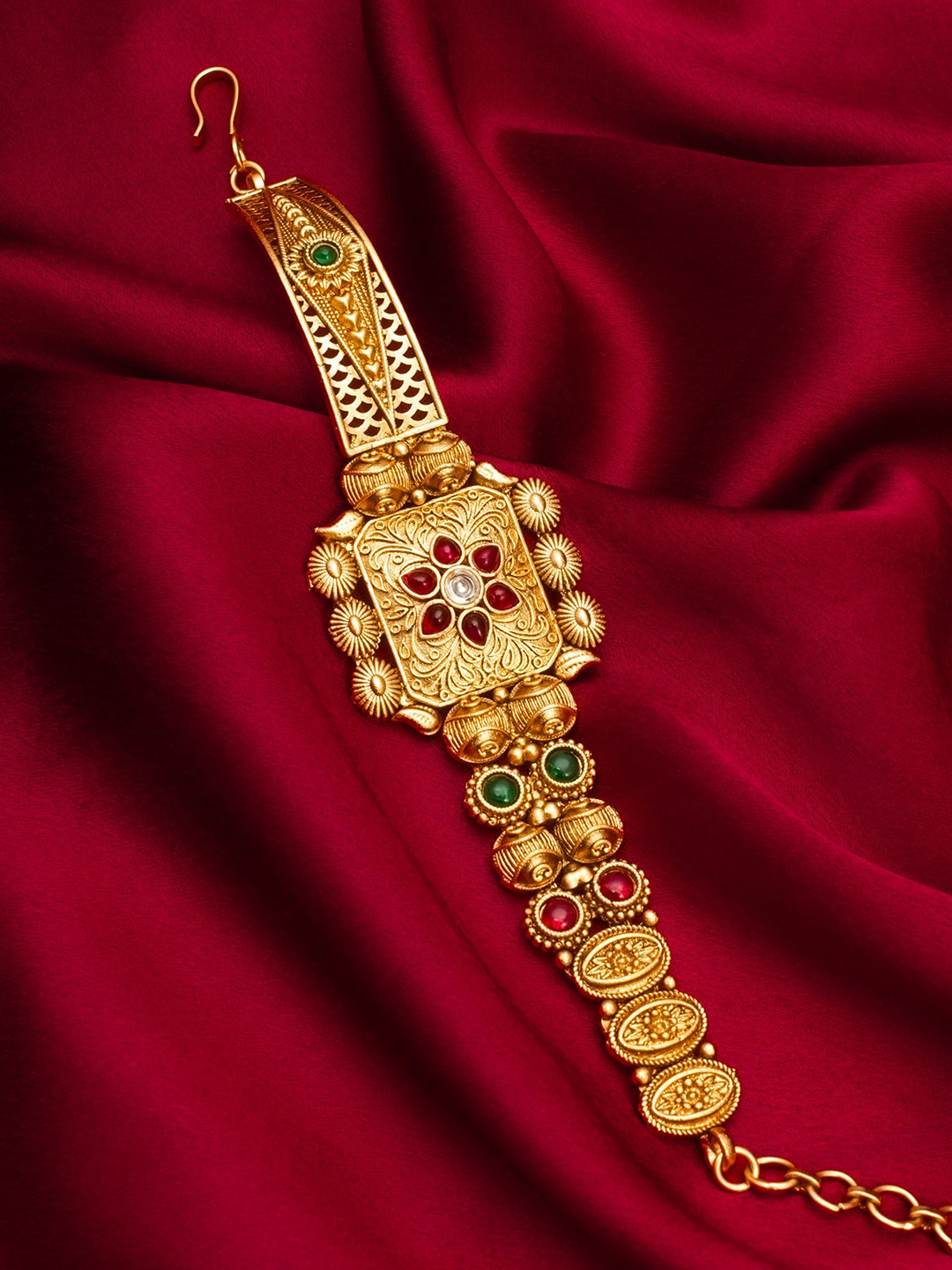 

aadita Gold-Plated Link Bracelet
