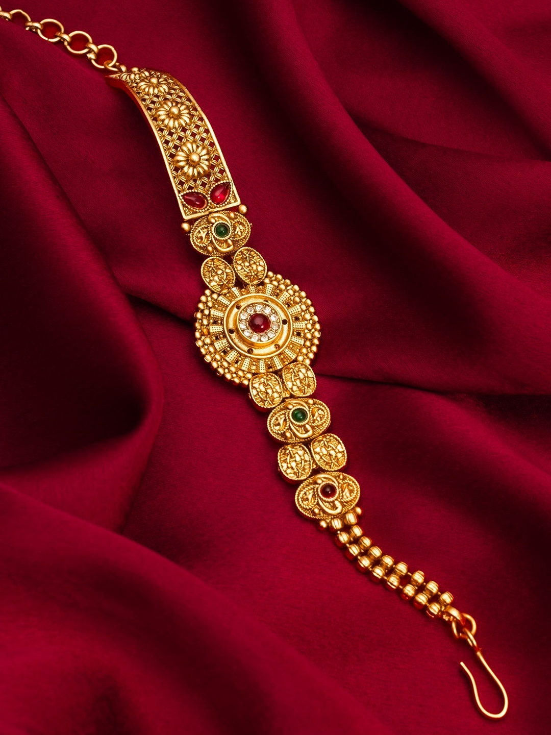 

aadita Gold-Plated Link Bracelet