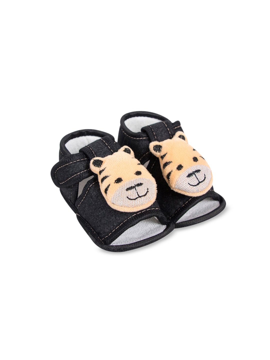 

BAESD Infants Lion Face Cotton Booties, Black