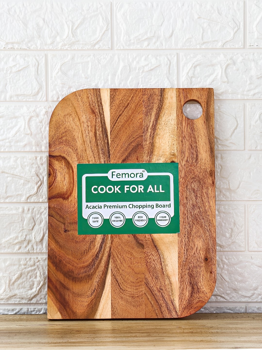 

Femora Brown Wooden Chopping Board