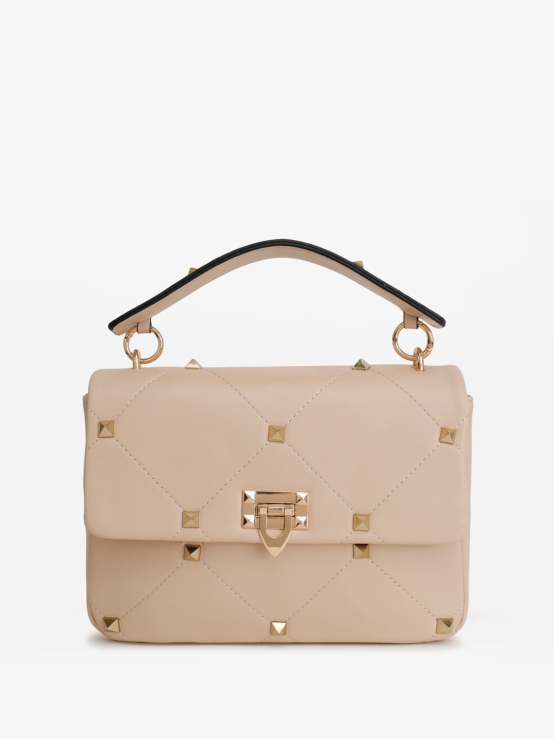 

Kazo Embellished Top Handle Bag, Beige