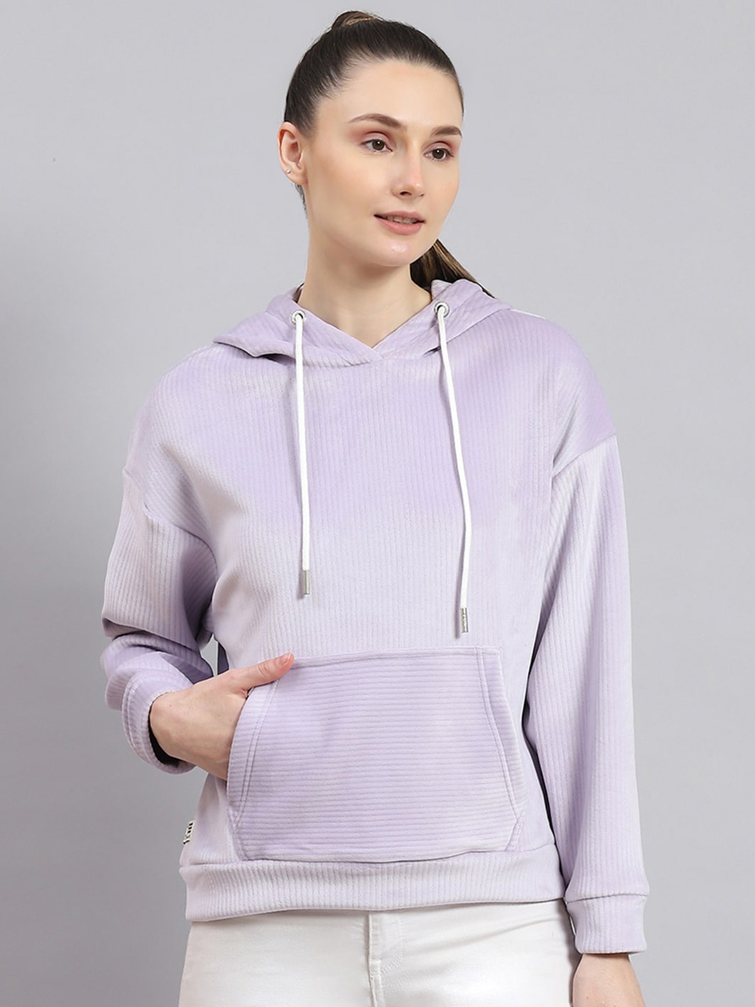 

rock.it Hooded Long Sleeves Sweatshirt, Lavender