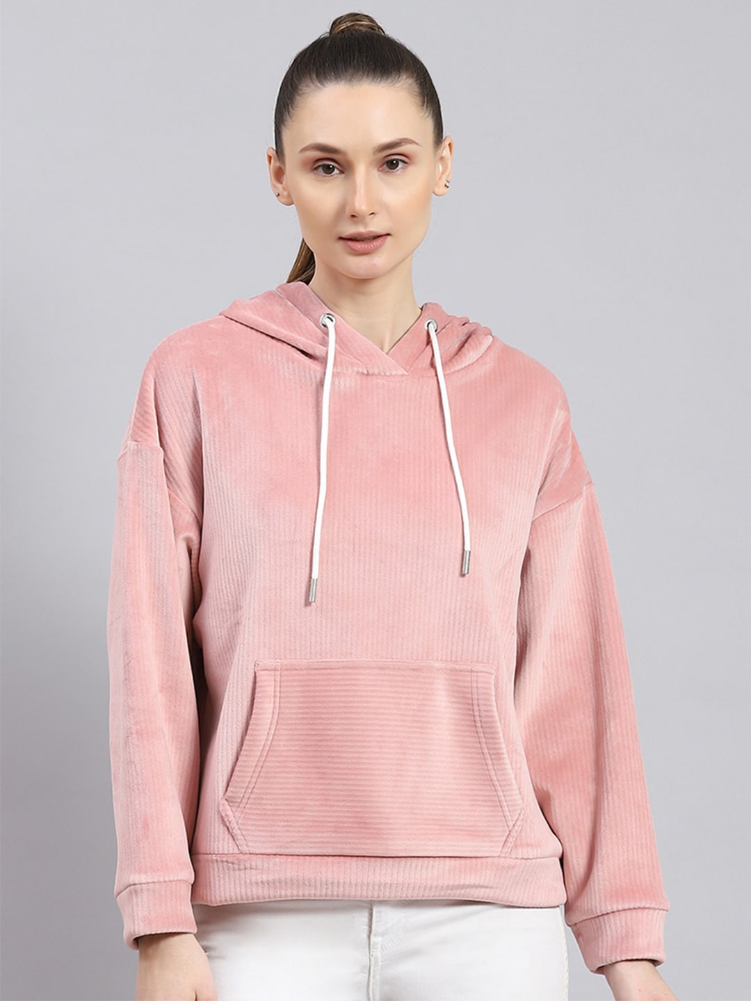 

rock.it Hooded Long Sleeves Sweatshirt, Peach