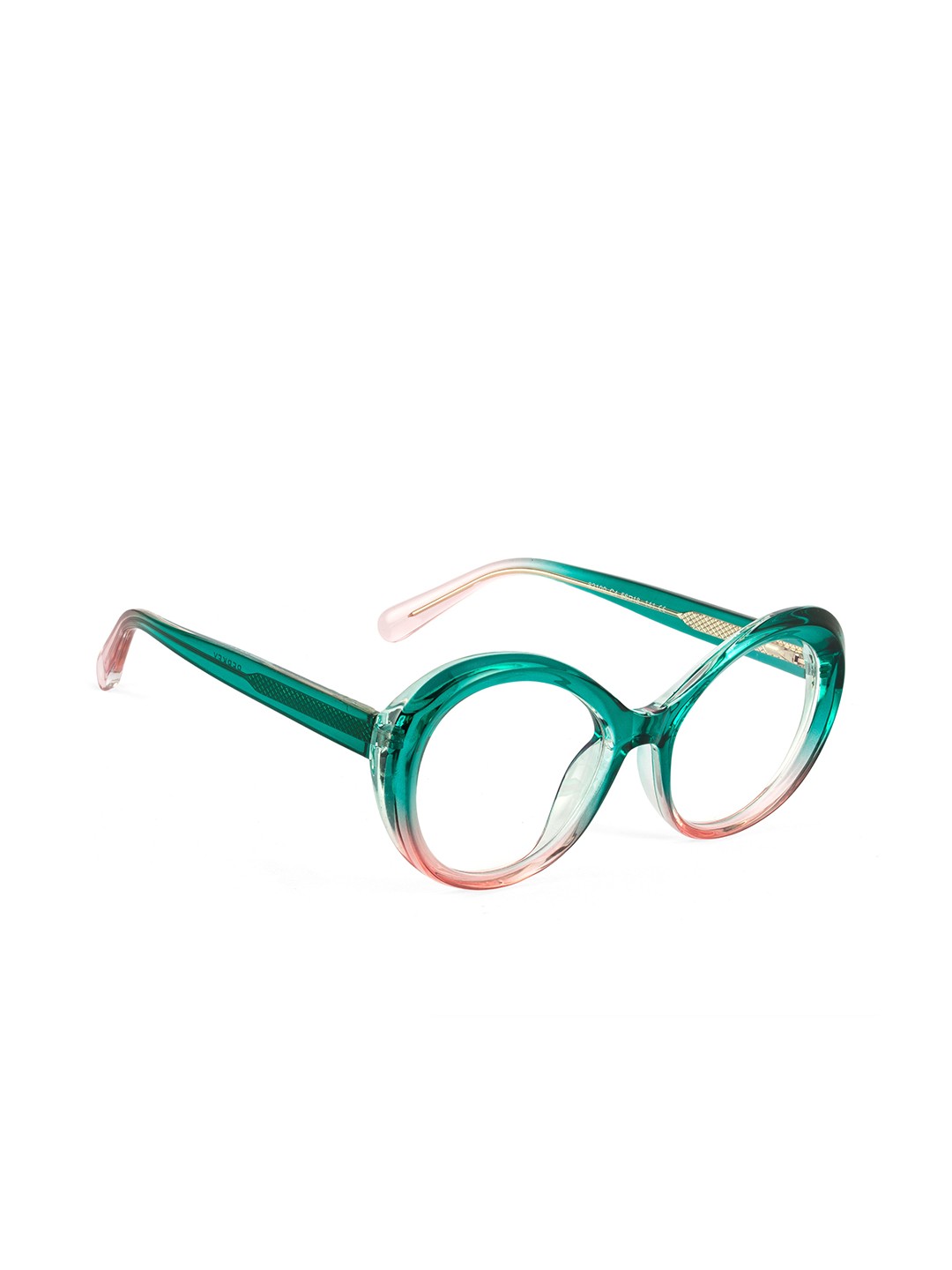 

PERKEY Women Colourblocked Full Rim Oval-Shaped Oversized Computer Frames OPTL009-C3, Green