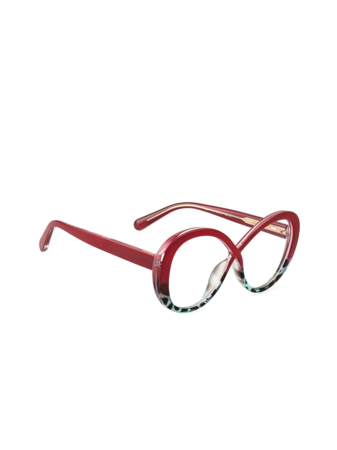 

PERKEY Unisex Full Rim Oversized Frames, Brown